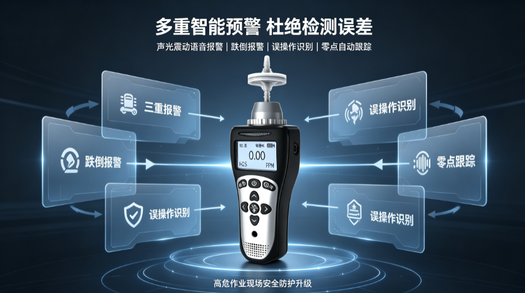 工况灵活适配、多重安全防护，BTYQ-MS104K-L便携式糖心VLOG官网入口仪，有限空间作业检测优选