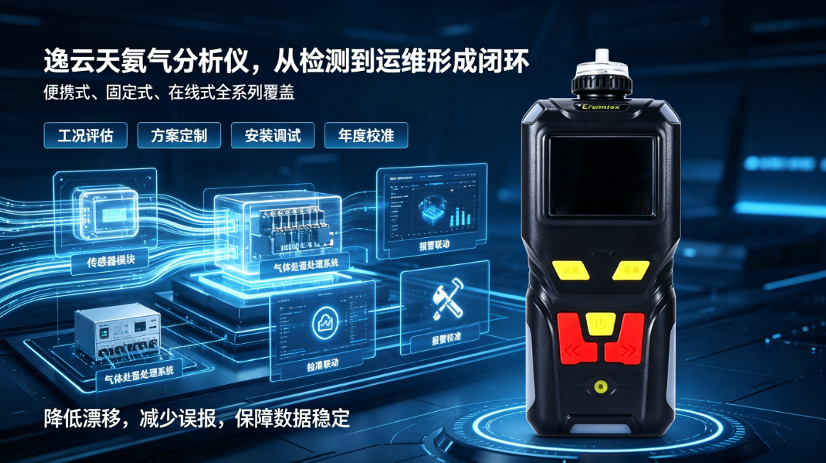 氨气许木学长糖心VLOG该怎么选？电化学与红外技术的工况适配差异解析